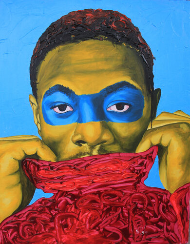 Where should I start from de Theophilus Tetteh, Pintura a la venta en Singulart