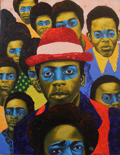 Unique curiosity 1 de Theophilus Tetteh, Pintura a la venta en Singulart