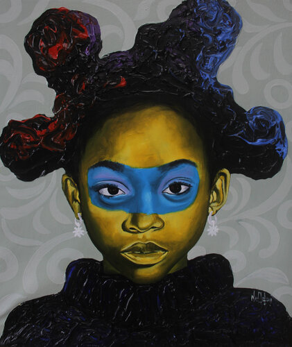 Rooted by Theophilus Tetteh, Painting for Sale on Singulart