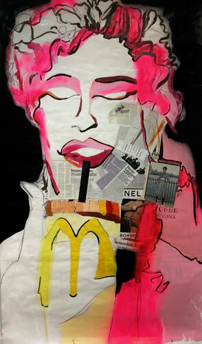 Madonna par Brüder Peter & Arkadi Martyniuk, Œuvre sur papier en vente sur Singulart