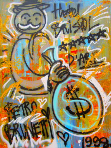 Hotel Bristol di Brüder Peter & Arkadi Martyniuk, Pittura in vendita su Singulart