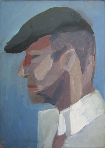 Portrait of a young man di Brüder Peter & Arkadi Martyniuk, Pittura in vendita su Singulart