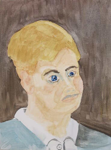 Portrait of a young man de Brüder Peter & Arkadi Martyniuk, Pintura a la venta en Singulart