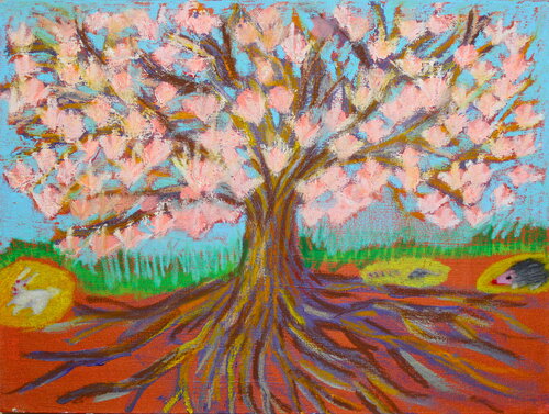 Tokyo Sakura de Brüder Peter & Arkadi Martyniuk, Pintura a la venta en Singulart