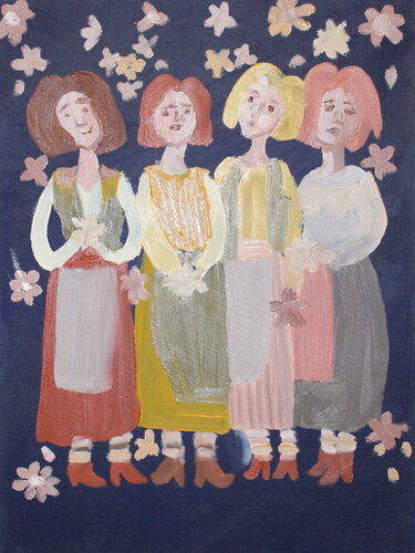 Ukrainian Christmas di Brüder Peter & Arkadi Martyniuk, Pittura in vendita su Singulart