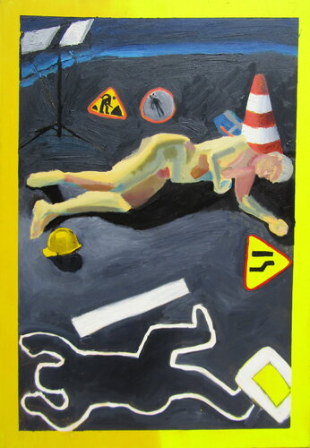 American horror story di Brüder Peter & Arkadi Martyniuk, Pittura in vendita su Singulart