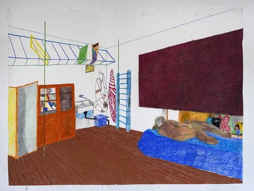 Artist studio van Brüder Peter & Arkadi Martyniuk, Schilderij te koop op Singulart