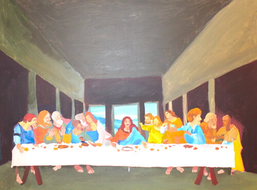 The Last Supper de Brüder Peter & Arkadi Martyniuk, Pintura a la venta en Singulart
