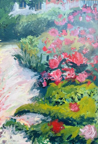 China Garden in Dresden de Brüder Peter & Arkadi Martyniuk, Pintura a la venta en Singulart