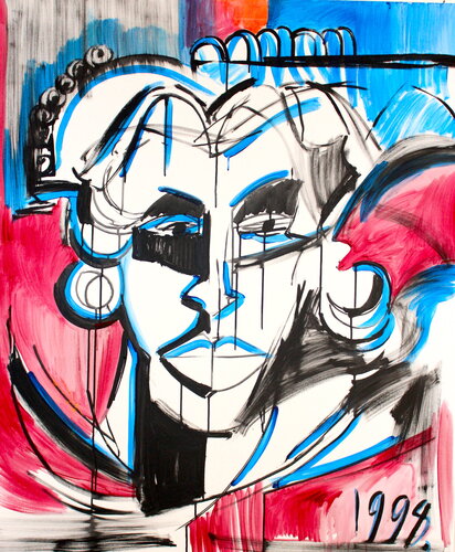 Dresden Abstraction de Brüder Peter & Arkadi Martyniuk, Pintura a la venta en Singulart