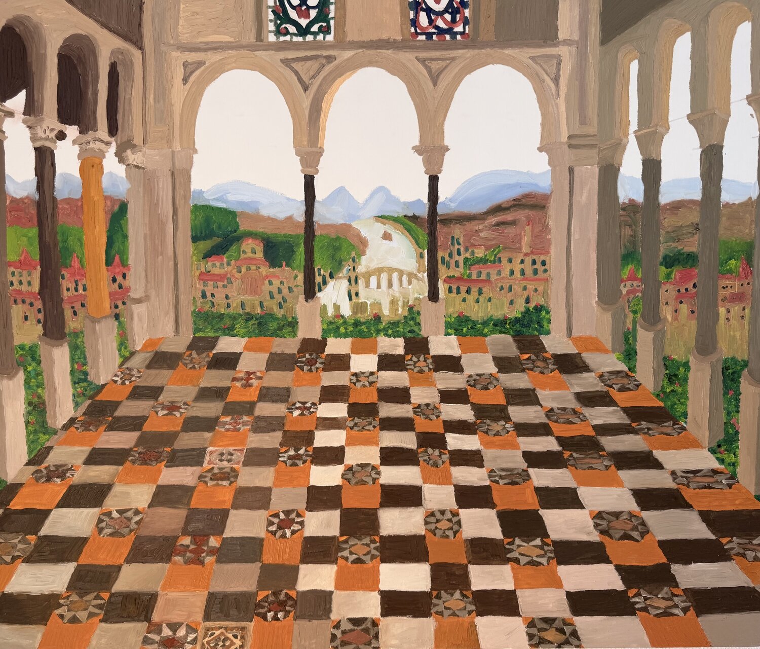 Lepzig Brüder Peter & Arkadi Martyniuk Origineel schilderij te koop