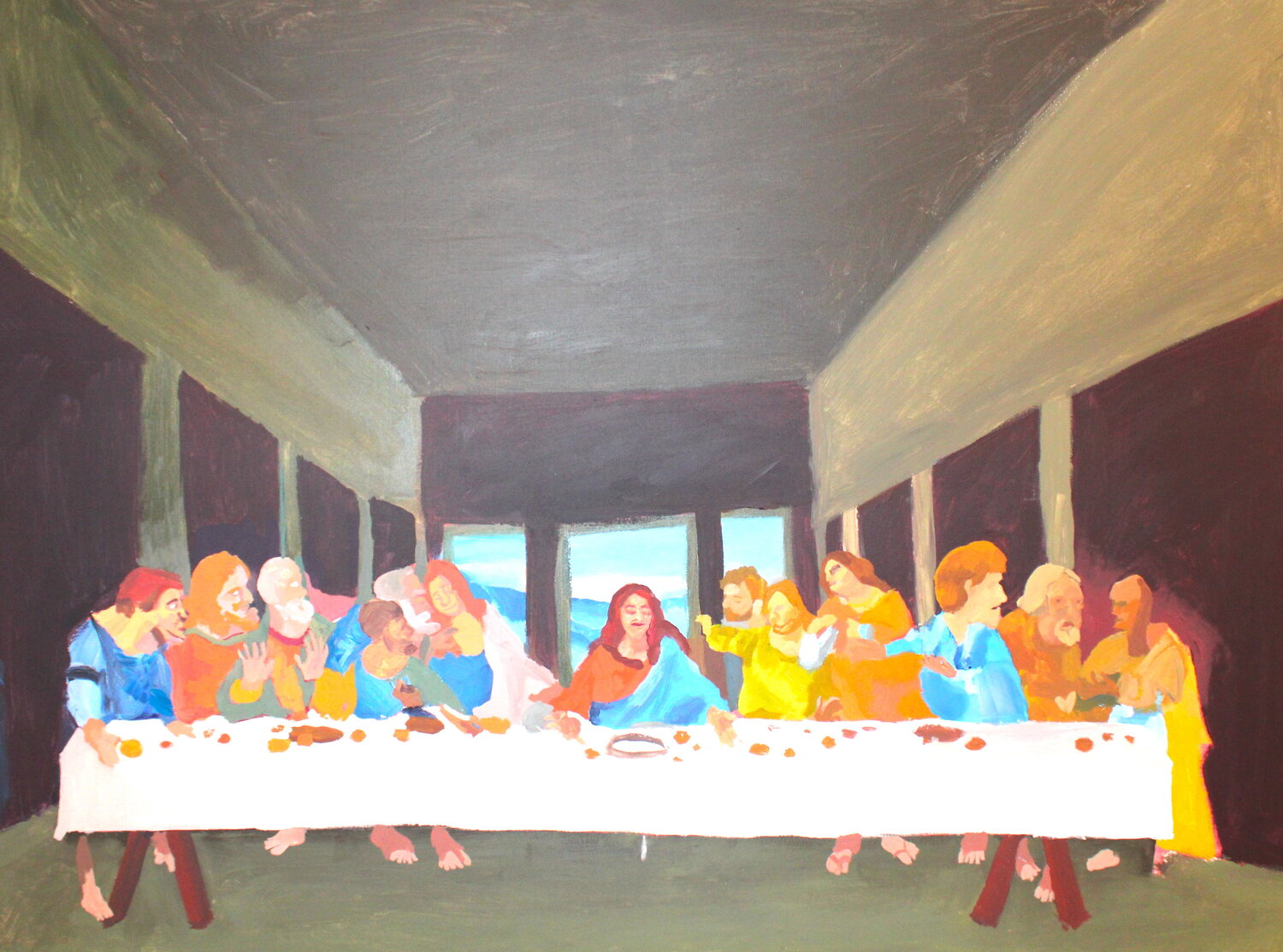 Last Supper. Unique order specially for Dan Hammond Brüder Peter & Arkadi Martyniuk