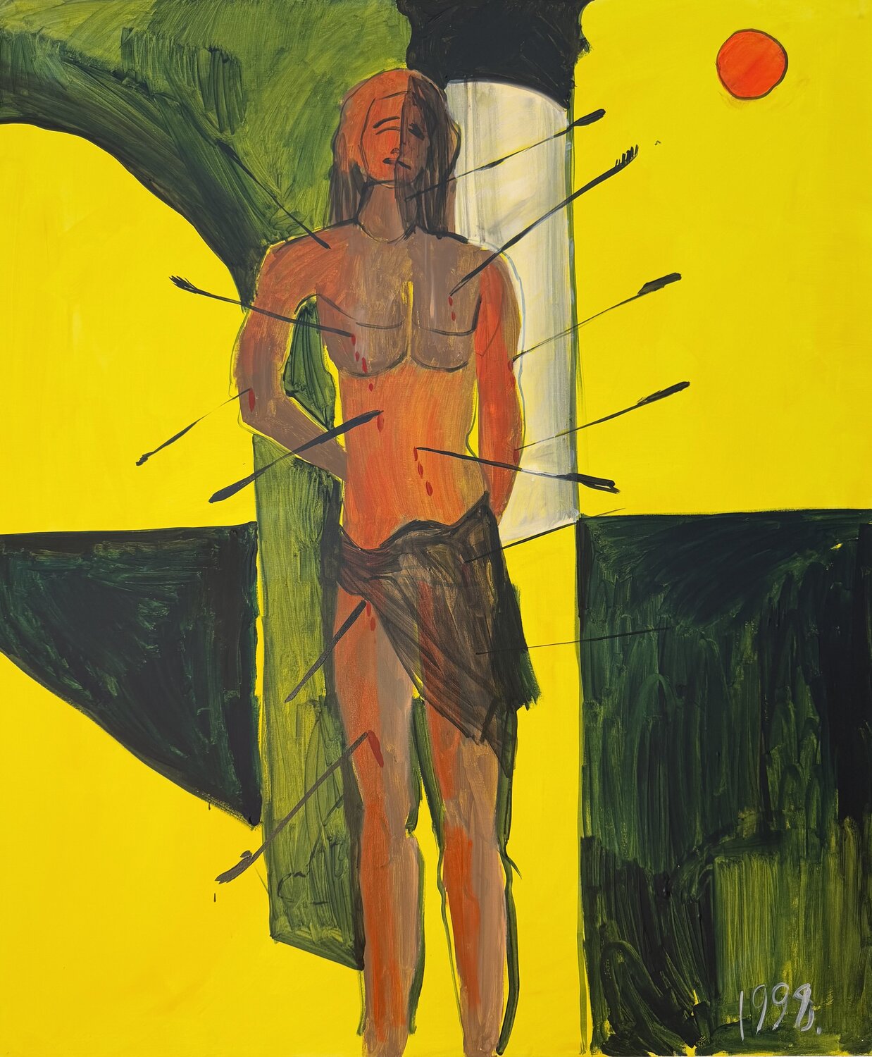 Святой Себастьян Brüder Peter & Arkadi Martyniuk Pintura original en venta
