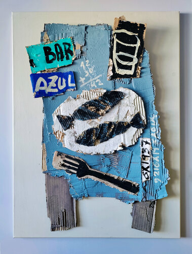 BAR AZUL von Jesús BARBEITO, Malerei kaufen auf Singulart