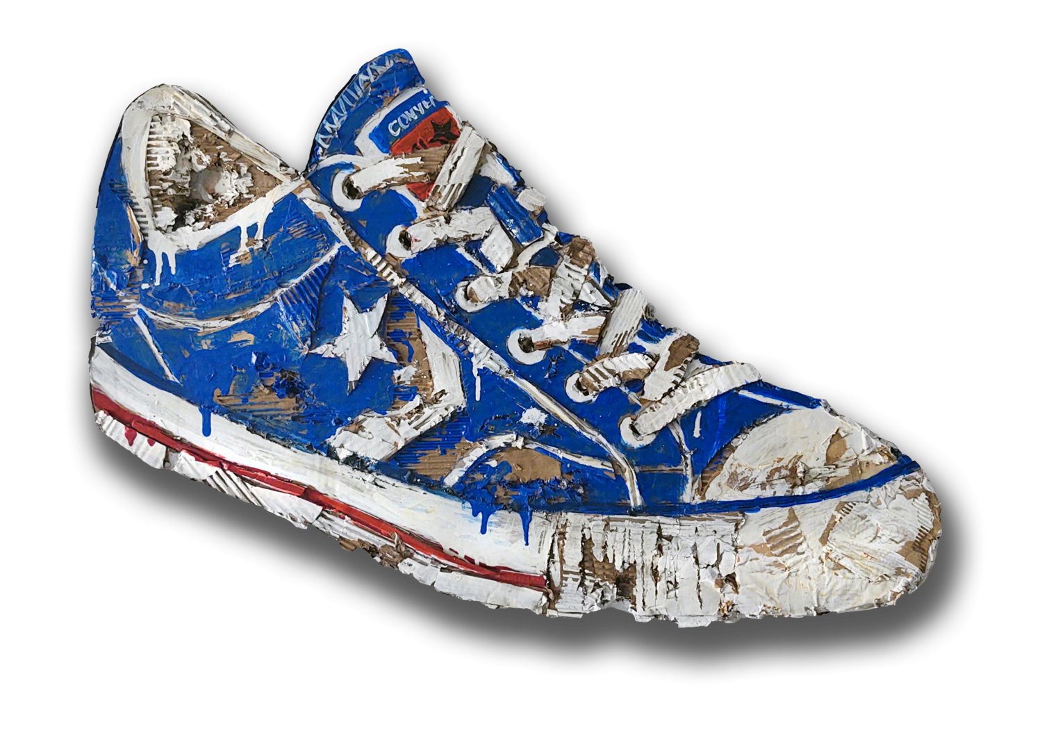 CONVERSE/ Escultura relieve de pared by Jesús BARBEITO (2021