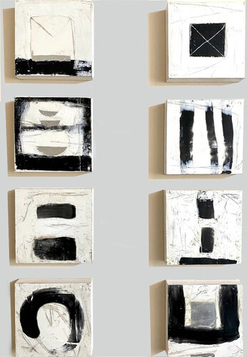 White And Black de Dmitry Syrov, Pintura a la venta en Singulart