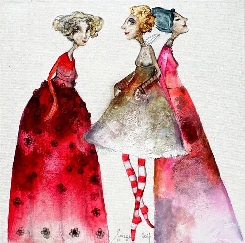 Miniatures  Montmartre di Sniege, Pittura in vendita su Singulart