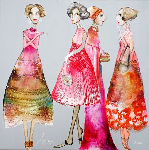 Miniatures  Auxerre di Sniege, Pittura in vendita su Singulart