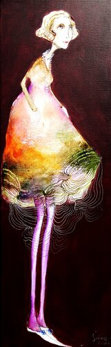 Madame Mélusine by Sniege, Painting for Sale on Singulart