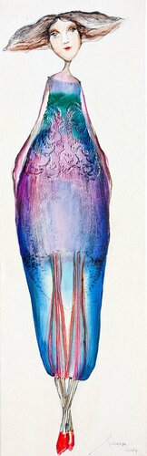 Madame Marta by Sniege, Painting for Sale on Singulart