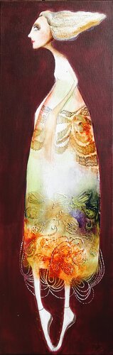 Madame Janette by Sniege, Painting for Sale on Singulart