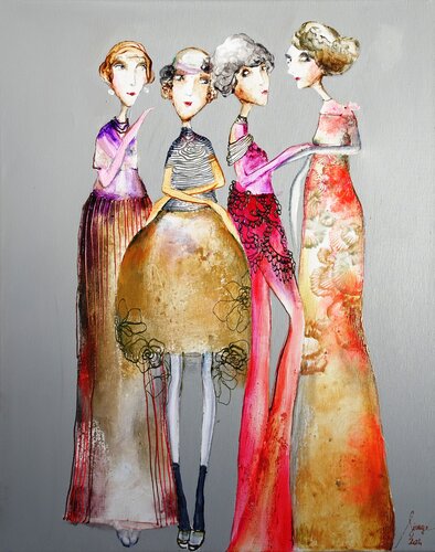 Miniatures Stuttgart by Sniege, Painting for Sale on Singulart