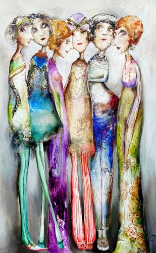Gracieuses 9 van Sniege, Schilderij te koop op Singulart