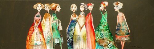 Festin   1974 di Sniege, Pittura in vendita su Singulart