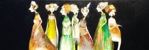 Festin   1971 di Sniege, Pittura in vendita su Singulart