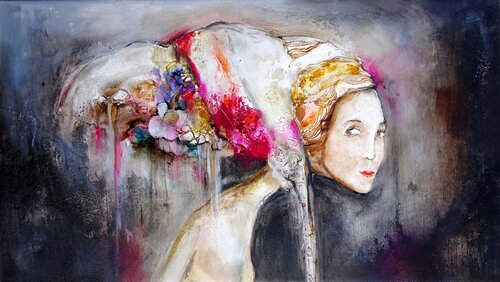 Mysterious  II di Sniege, Pittura in vendita su Singulart