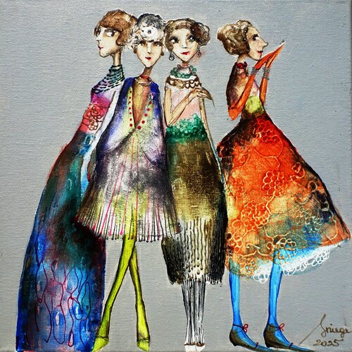 Miniatures  Leipzig by Sniege, Painting for Sale on Singulart