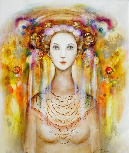 Astre by Sniege, 油畫 for Sale on Singulart