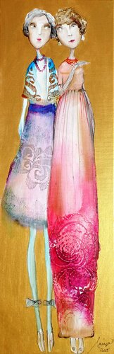 Madame Beatrix et Mona di Sniege, Pittura in vendita su Singulart