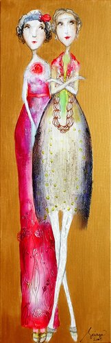 Madame Barbara et Sintia von Sniege, Malerei kaufen auf Singulart