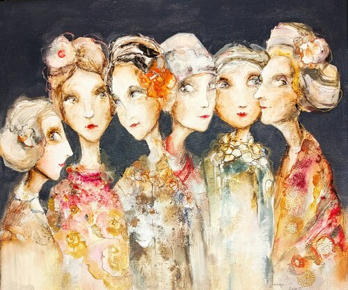 Chuchotements V van Sniege, Schilderij te koop op Singulart