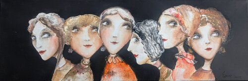 Copinage 1919 di Sniege, Pittura in vendita su Singulart