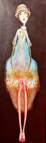 Madame Armelle by Sniege, Painting for Sale on Singulart