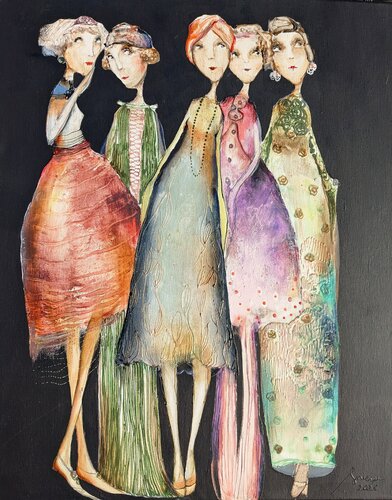 Miniatures Helsinki di Sniege, Pittura in vendita su Singulart