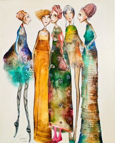 Miniatures  Killarney by Sniege, 油畫 for Sale on Singulart