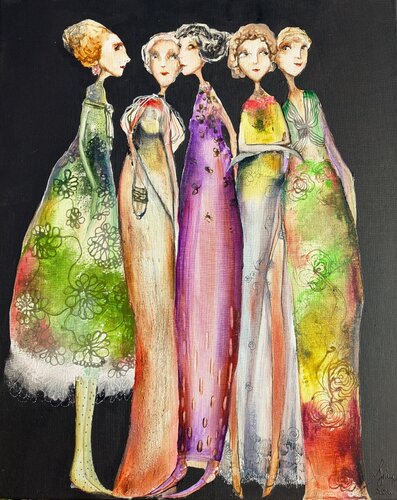 Miniatures  Toscane di Sniege, Pittura in vendita su Singulart