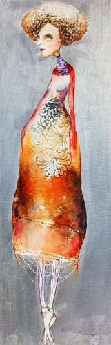 Madame  Ines di Sniege, Pittura in vendita su Singulart