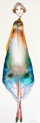 Madame Paula par Sniege, Peinture en vente sur Singulart