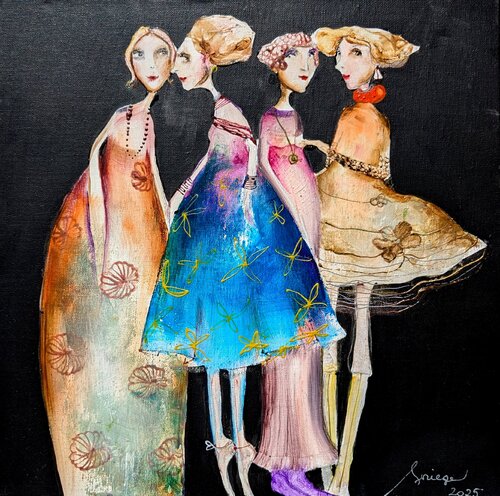 Miniatures  Toulouse by Sniege, 油畫 for Sale on Singulart
