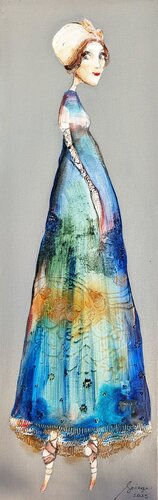 Madame Caroline by Sniege, Painting for Sale on Singulart