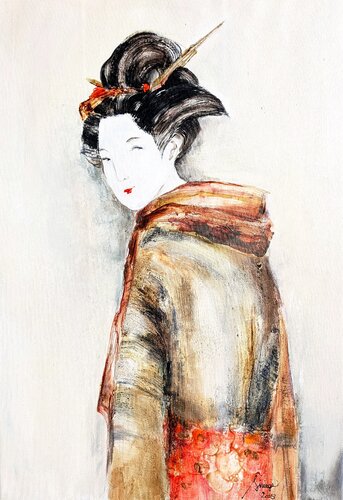 Keiko by Sniege, 油畫 for Sale on Singulart