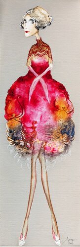 Madame Klara by Sniege, Painting for Sale on Singulart