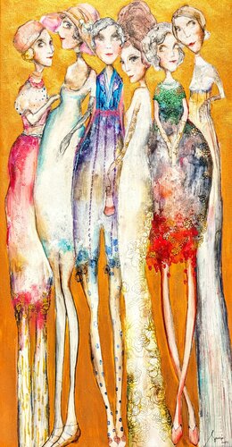 Glamour III van Sniege, Schilderij te koop op Singulart