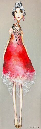 Madame Wilhelmine by Sniege, Painting for Sale on Singulart