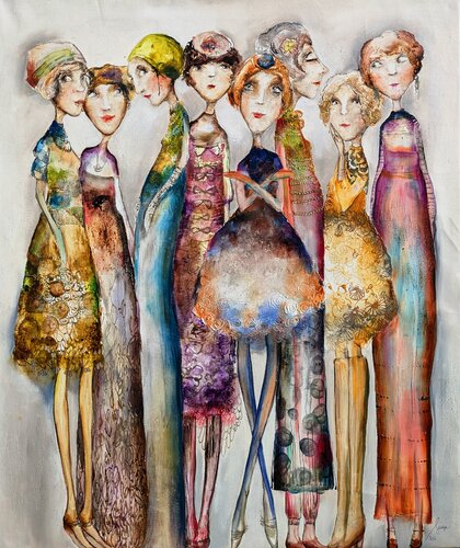 Grâces IX van Sniege, Schilderij te koop op Singulart