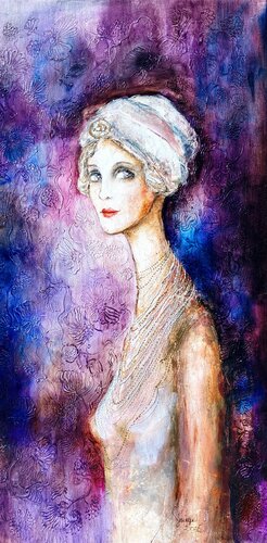 Madame Brunelle by Sniege, Painting for Sale on Singulart